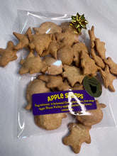 Load image into Gallery viewer, Xmas Mini Apple Snapps - 10Thin Bones & 10 Xmas shapes - Star, Xmas tree and Teddy Bear