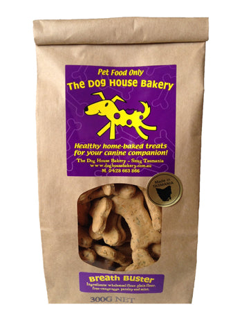 Breath Buster Small Bones 300gms The Dog House Bakery