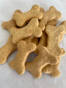 Dogs love this treat with raw Australian peanut butter and Tasmanian Leatherwood honey !